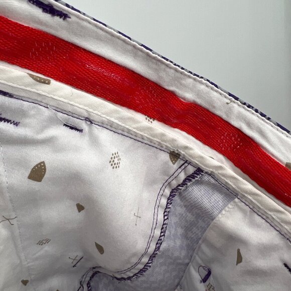 Puma Golf Tech Performance Shorts Mens Sz 32 Purple Gray - Picture 13 of 14